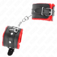 KINK Premium Padded Cuffs Pink Black