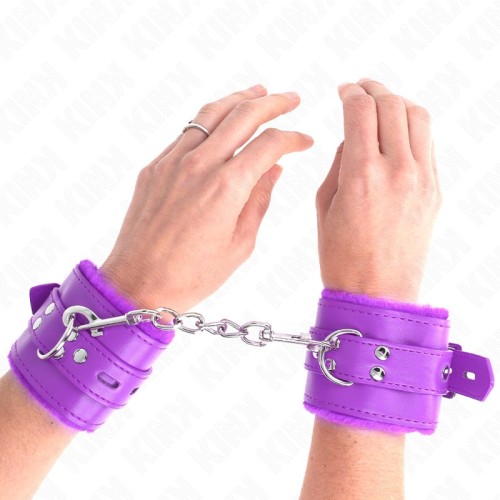 Kink Wrist Restraints with Square Holes for BDSM Play