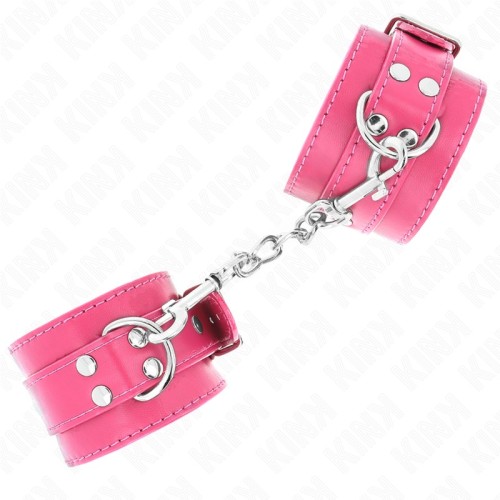 Kink Pink Adjustable Wrist Cuffs 20-28 Cm