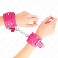 Kink Muñequeras Fucsia Ajustables 20-28 Cm