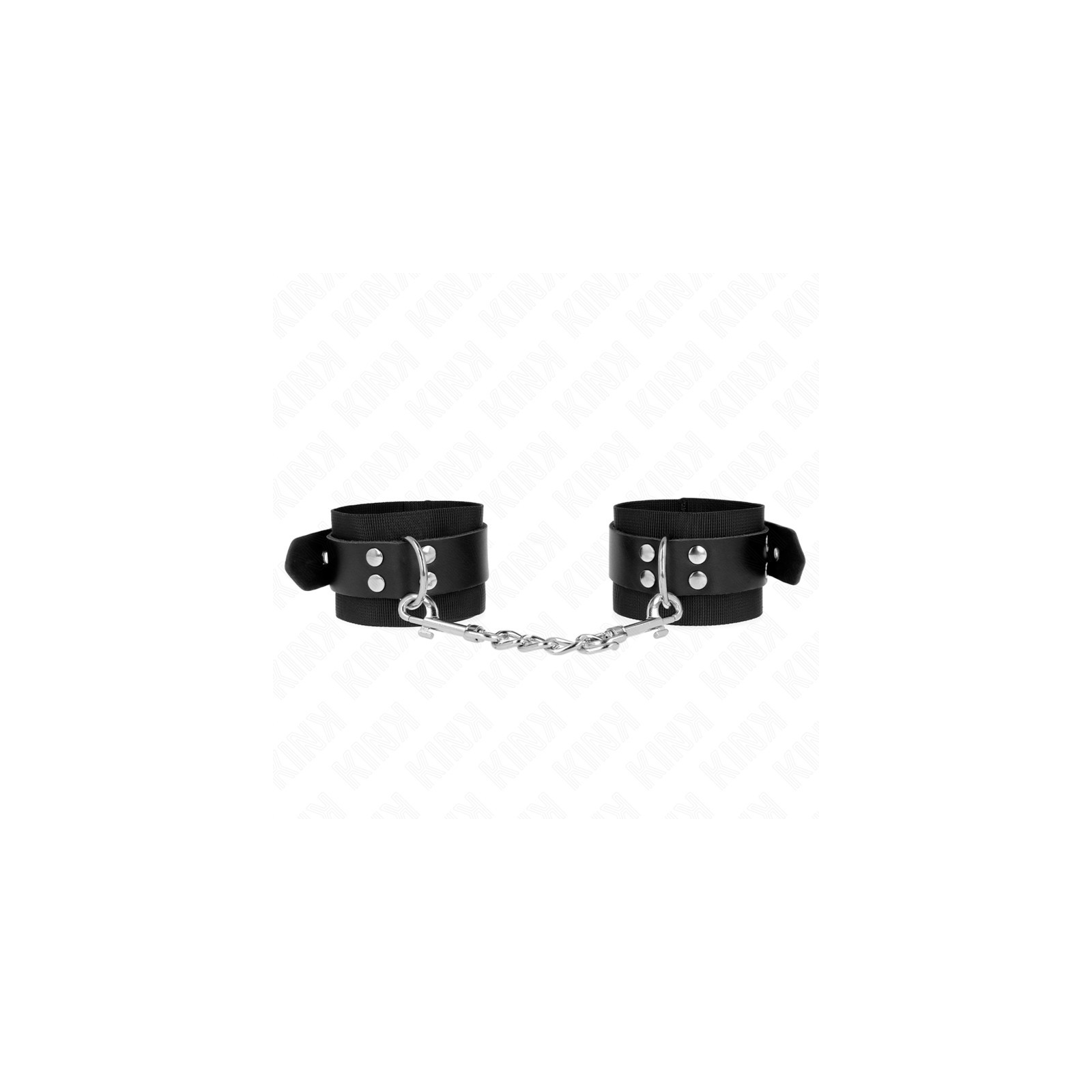 Adjustable Black Nylon Wrist Restraints for BDSM