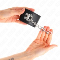 Kink Adjustable Locking Wrist Cuffs for BDSM Adventures