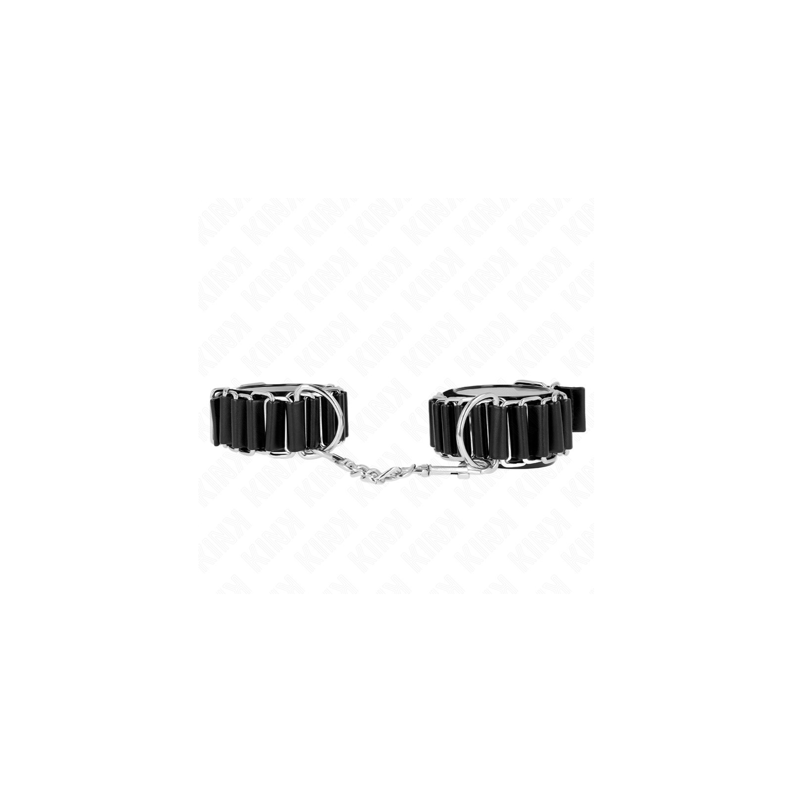 Kink Hinged Adjustable Wrist Cuffs - BDSM Gear