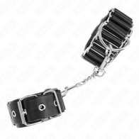 Kink Hinged Adjustable Wrist Cuffs - BDSM Gear