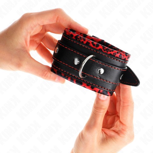 Kink Adjustable Wrist Cuffs for BDSM Play