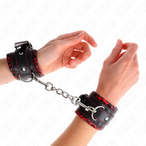 Kink Adjustable Wrist Cuffs for BDSM Play