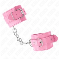 Kink Adjustable Pink Wrist Cuffs