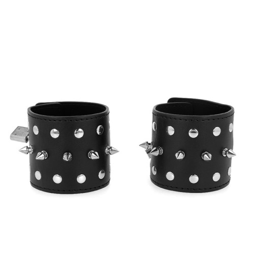 Kink Stylish Spiked Wristbands for BDSM