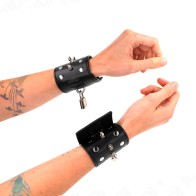 Kink Stylish Spiked Wristbands for BDSM