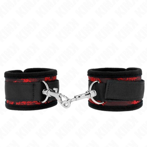 Kink Wrist Cuffs Red-Black