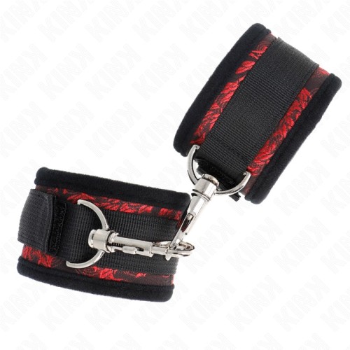 Kink Wrist Cuffs Red-Black