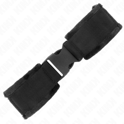 Kink Nylon Adjustable Wrist Cuffs - Ultimate BDSM Comfort