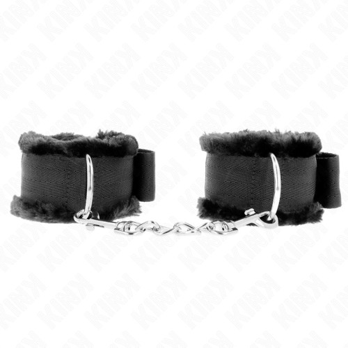 KINK Adjustable Padded Wrist Cuffs for BDSM Play