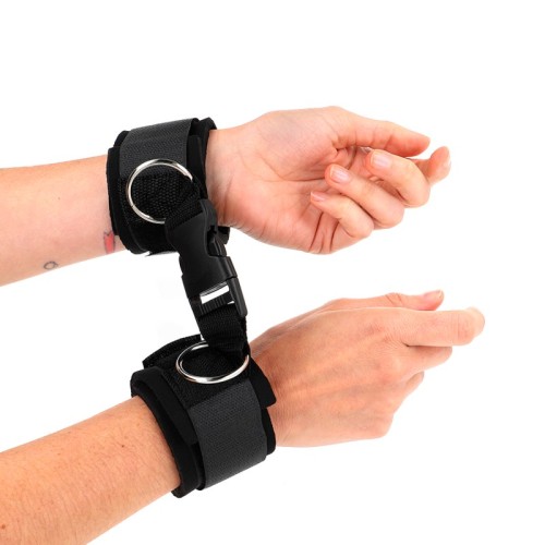 Kink - Adjustable Neoprene Wrist Cuffs Black 22-34 Cm