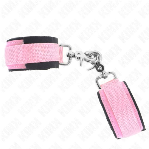 Kink Muñequeras Neopreno Ajustable Rosa