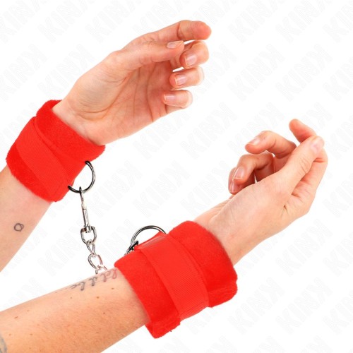 Kink Beginner's Wrist Cuffs Red