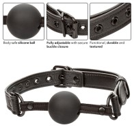 Nocturnal Silicone Ball Gag for Sensory Exploration