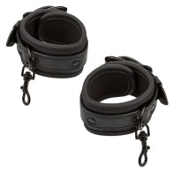 Nocturnal Adjustable Hog Tie Connector in Black Leather