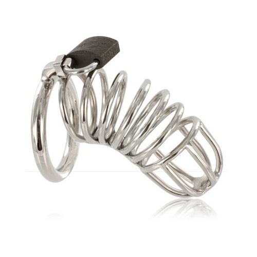 Metal Chastity Cage for BDSM Control