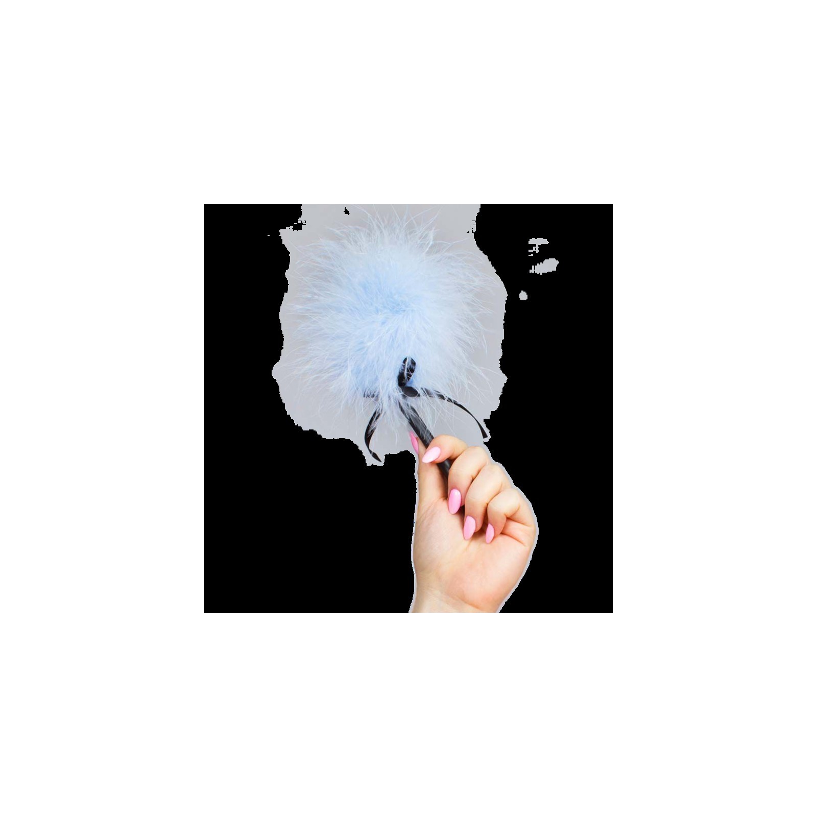 Secretplay Blue Marabou Feather Duster for Unique Sensations