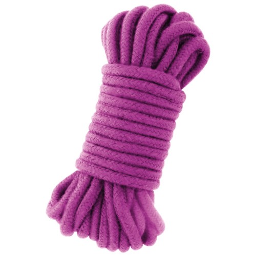 Darkness 10m Japanese Cotton Rope Purple