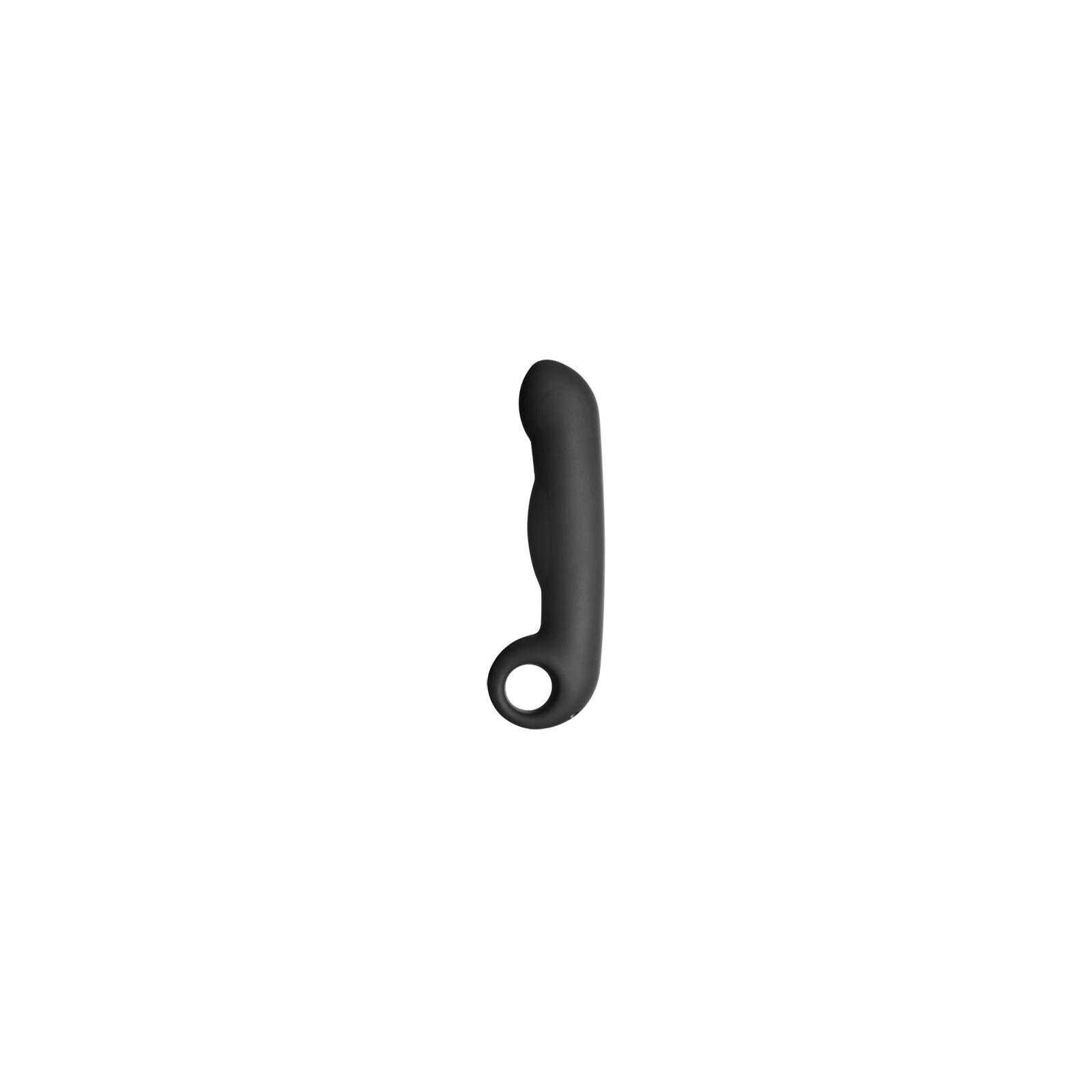 Dildo de Silicona Negro Ovid - Estimulación Punto G & Próstata