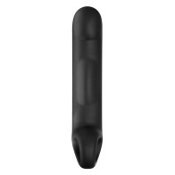 Dildo de Silicona Negro Ovid - Estimulación Punto G & Próstata