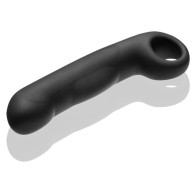 Dildo de Silicona Negro Ovid - Estimulación Punto G & Próstata