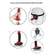 Fusion Komodo Silicone Dildo - Versatile E-Stim Experience