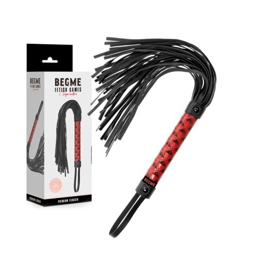 Begme Vegan Leather Whip Red Edition - Elevate Play