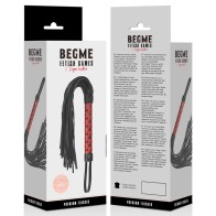 Begme Vegan Leather Whip Red Edition - Elevate Play