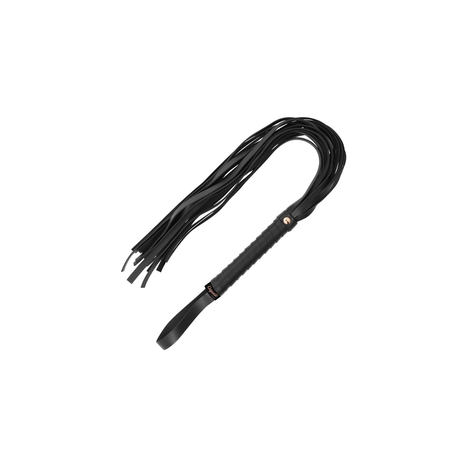 Vegan Leather Whip for Fetish Play