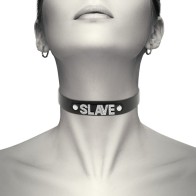 Coquette Chic Desire Vegan Leather Slave Choker