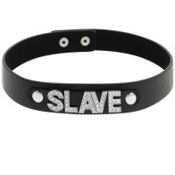 Coquette Chic Desire Choker Cuero Vegano Slave