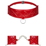 Obsessive Hunteria Cuffs and Choker Set