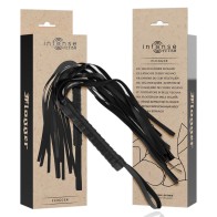 Intense Vegan Leather Whip for BDSM Play