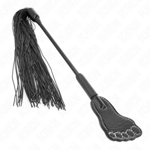 Kink Foot-Shaped Paddle with Tassel Whip 31cm