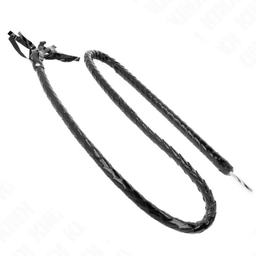 Kink Long Shiny PVC Whip 138cm