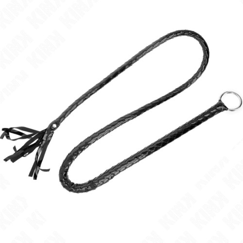 Kink Long Shiny PVC Whip 138cm