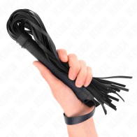 Kink Dark Blue Whip 43.5 cm - Quality BDSM Accessory