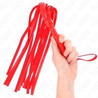 Kink Simple Red Whip - BDSM Power and Pleasure