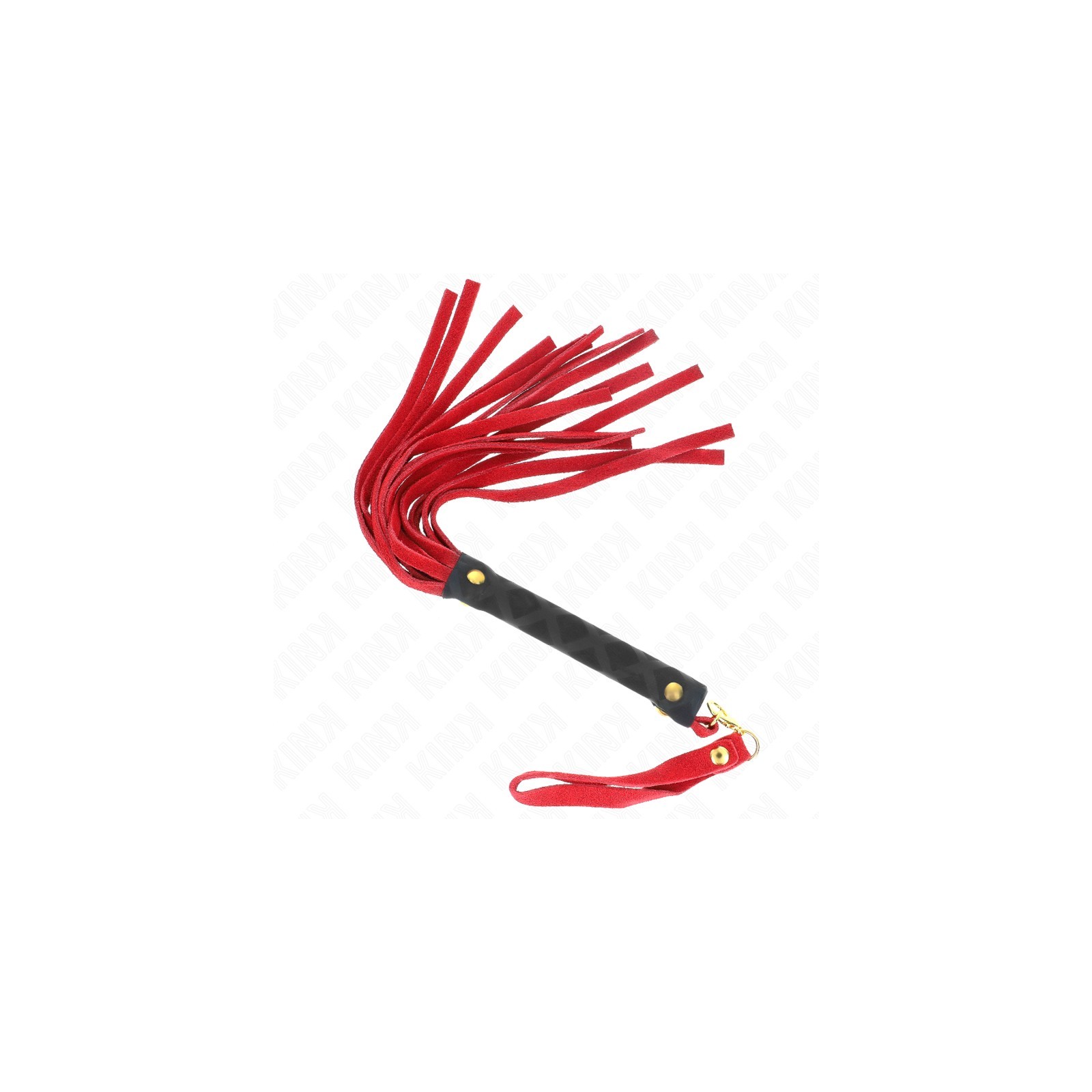 Kink Mini Faux Suede Whip Red