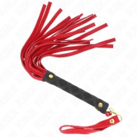 Kink Mini Faux Suede Whip Red