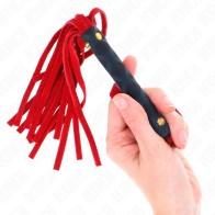 Kink Mini Faux Suede Whip Red