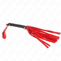 Kink Mini Faux Suede Whip Red