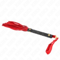 Kink Mini Faux Suede Whip Red