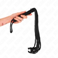 Kink Black Rope Whip - Enhance Your Fantasy