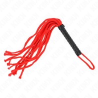 Kink Red Rope Whip - BDSM Fun