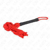 Kink Red Rope Whip - BDSM Fun