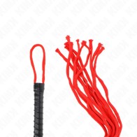 Kink Red Rope Whip - BDSM Fun